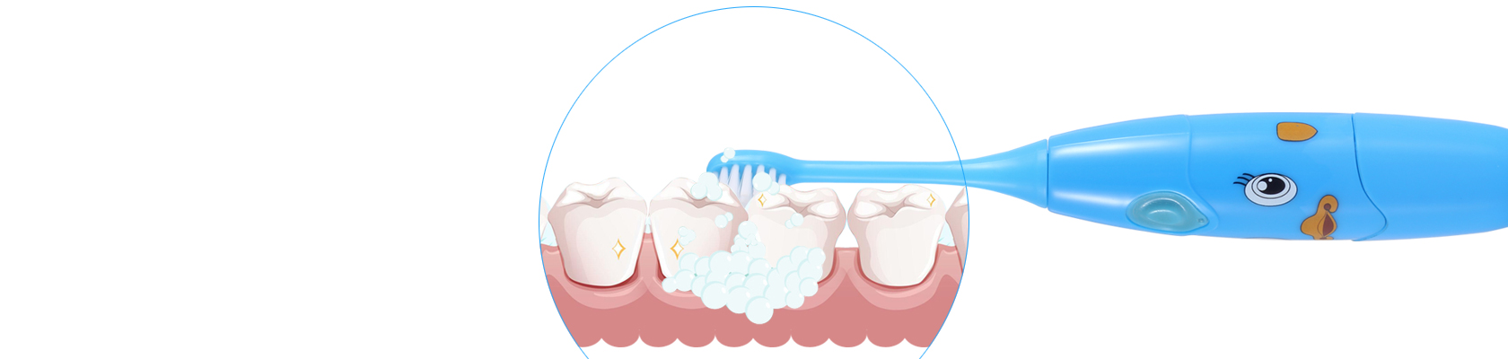 产品系列电动牙刷儿童电动牙刷图文介绍